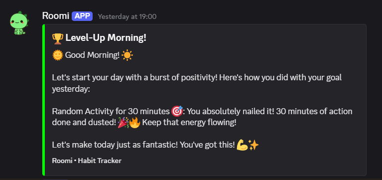 Morning Messages