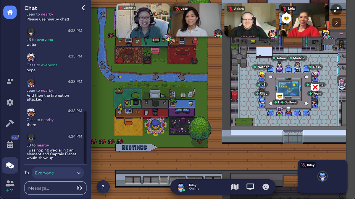 Gather Town Virtual Office