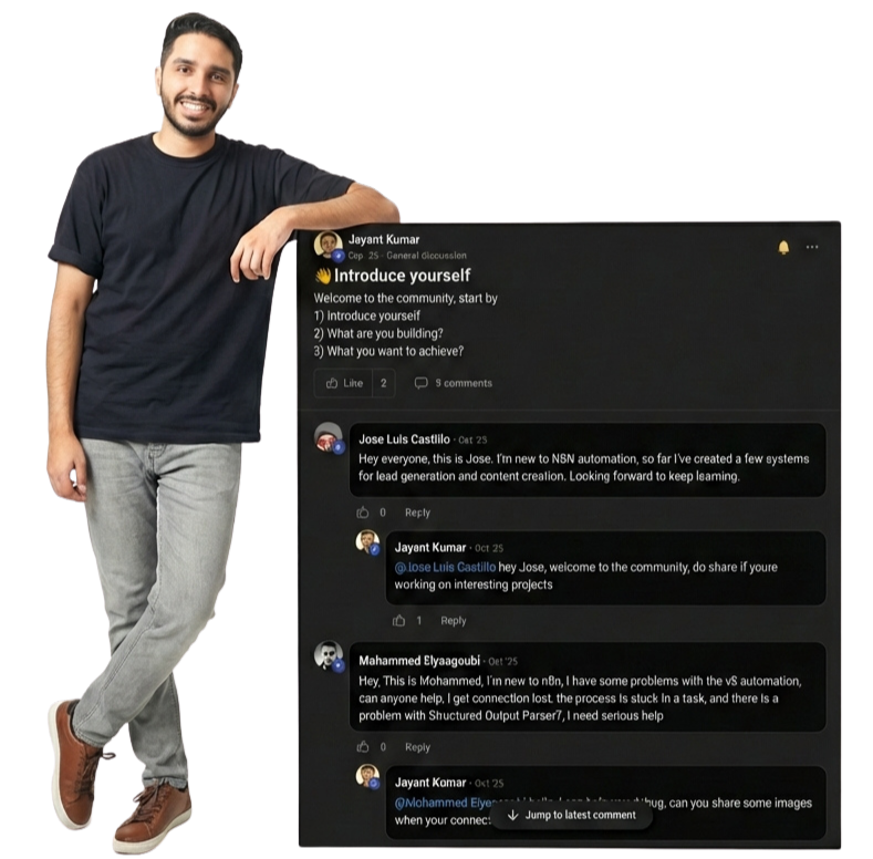 AI Automation Community - Emp0 Skool platform showing workflow tutorials and community features