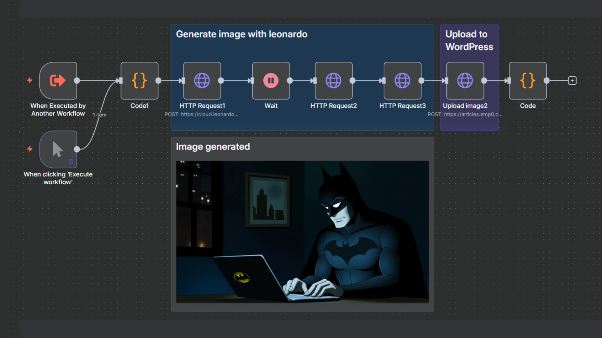Generate and Upload Images with Leonardo AI, WordPress & Twitter